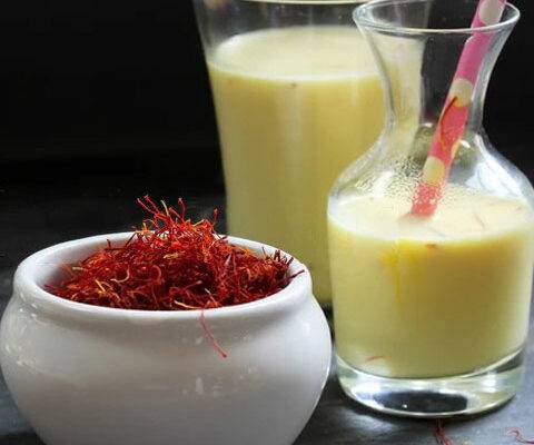 Health benefits of saffron milk