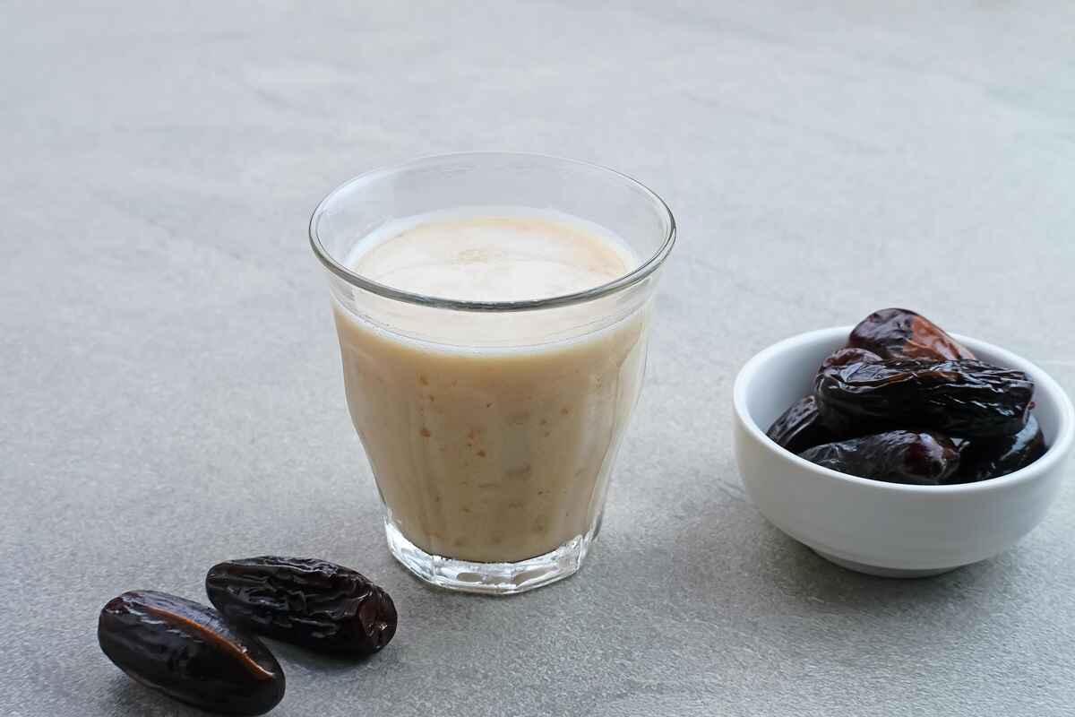 Consuming Milk and Dates