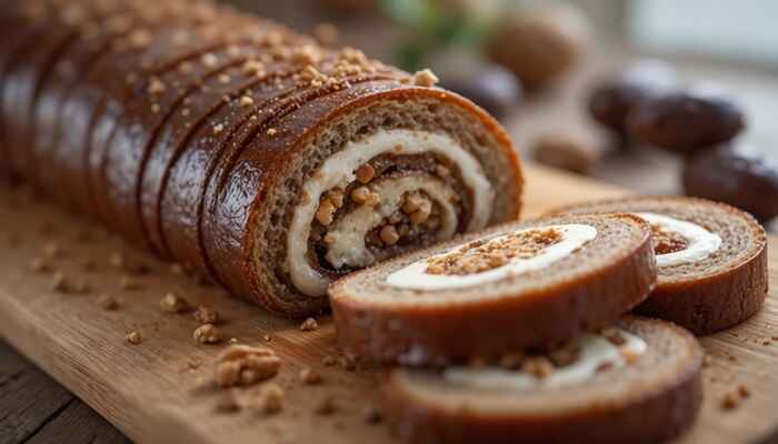 Date and Walnut Roll