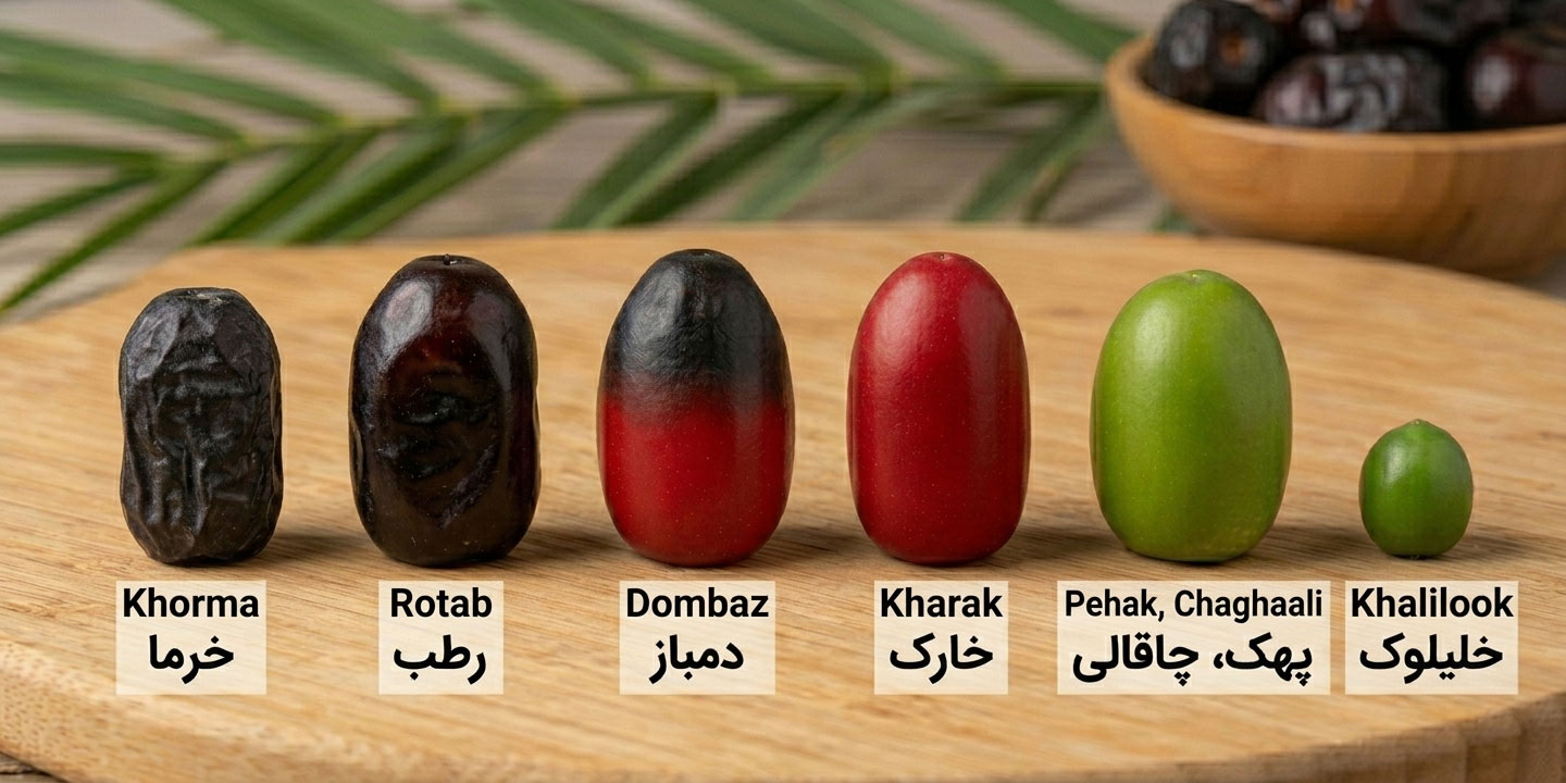 Iranian Mazafati Dates Ripening Stages: A B2B Importer’s Guide to Quality Control