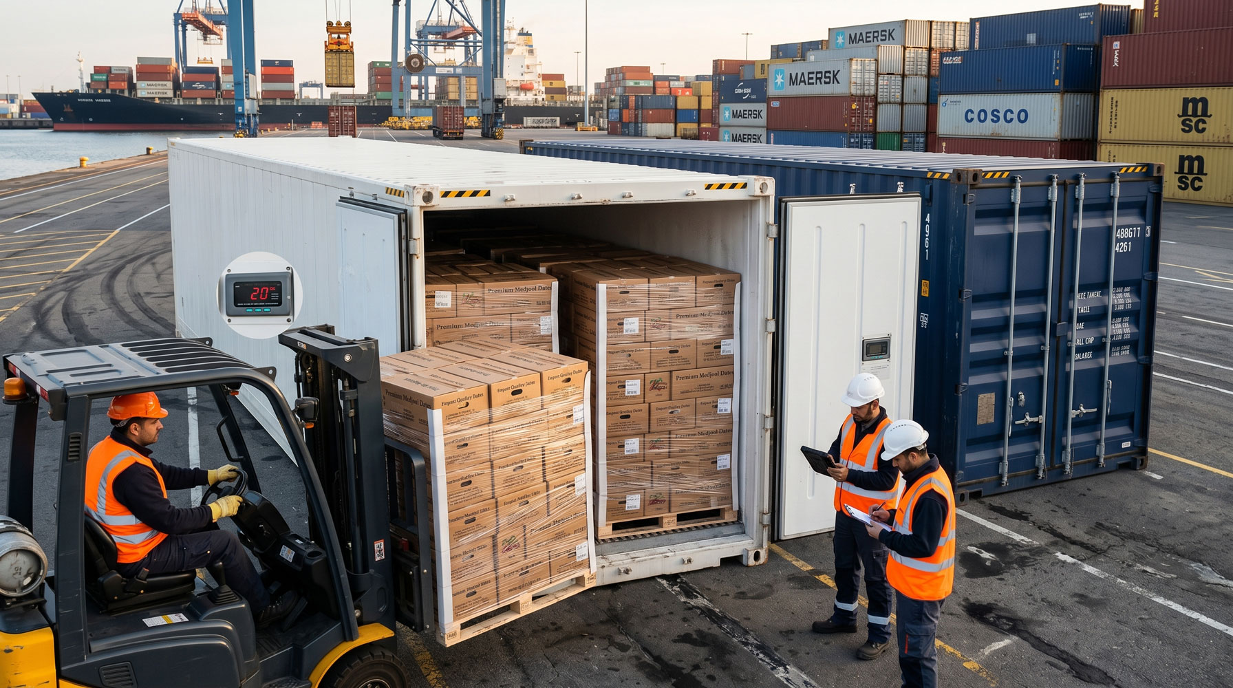 Dates Container Loading Capacity: 20ft & 40ft Specs